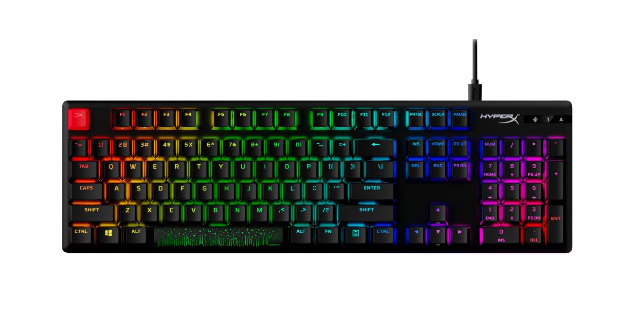 Tastatura HP HyperX Alloy Origins Core Pbt, Tastatura mecanica, Cablu USB Type-C detasabil, Iluminare RGB, Anti-Ghosting,Neagra_2