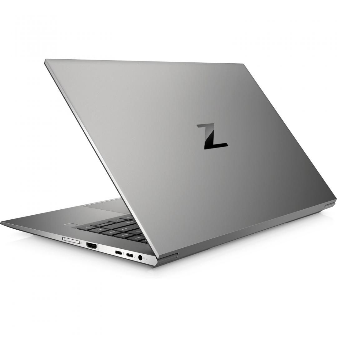 Laptop HP Zbook Studio G8 cu procesor Intel Core i7-11800H Octa Core (2.3 GHz, up to 4.6GHz, 24MB), 15.6 inch FHD, NVIDIA GeForce RTX 3060 6GB, 32GB DDR4, SSD, 2TB PCIe NVMe Three Layer Cell, Windows 10 Pro 64bit, Turbo Silver_1