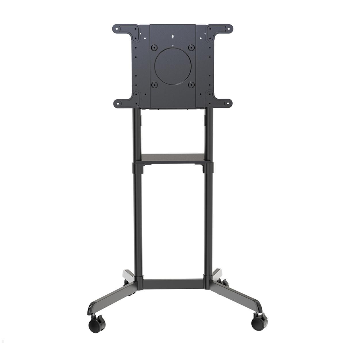 Neomounts by Newstar NS-M1250BLACK Mobile Monitor/TV Floor Stand for 37- 70