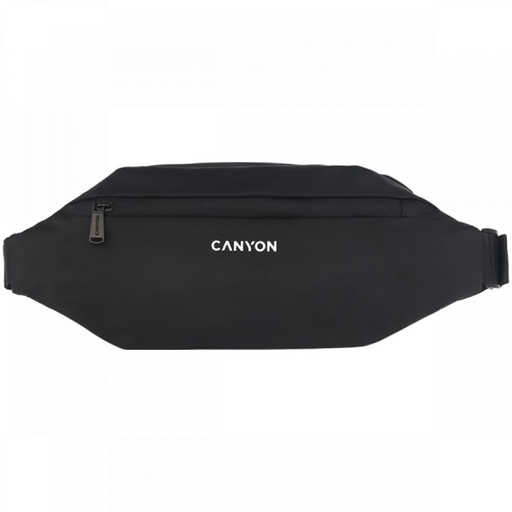 CANYON FB-1, Fanny pack, Product spec/size(mm): 270MM x130MM x 55MM, Black, EXTERIOR materials:100% Polyester, Inner materials:100% Polyester, max weight (KGS): 4kgs_2