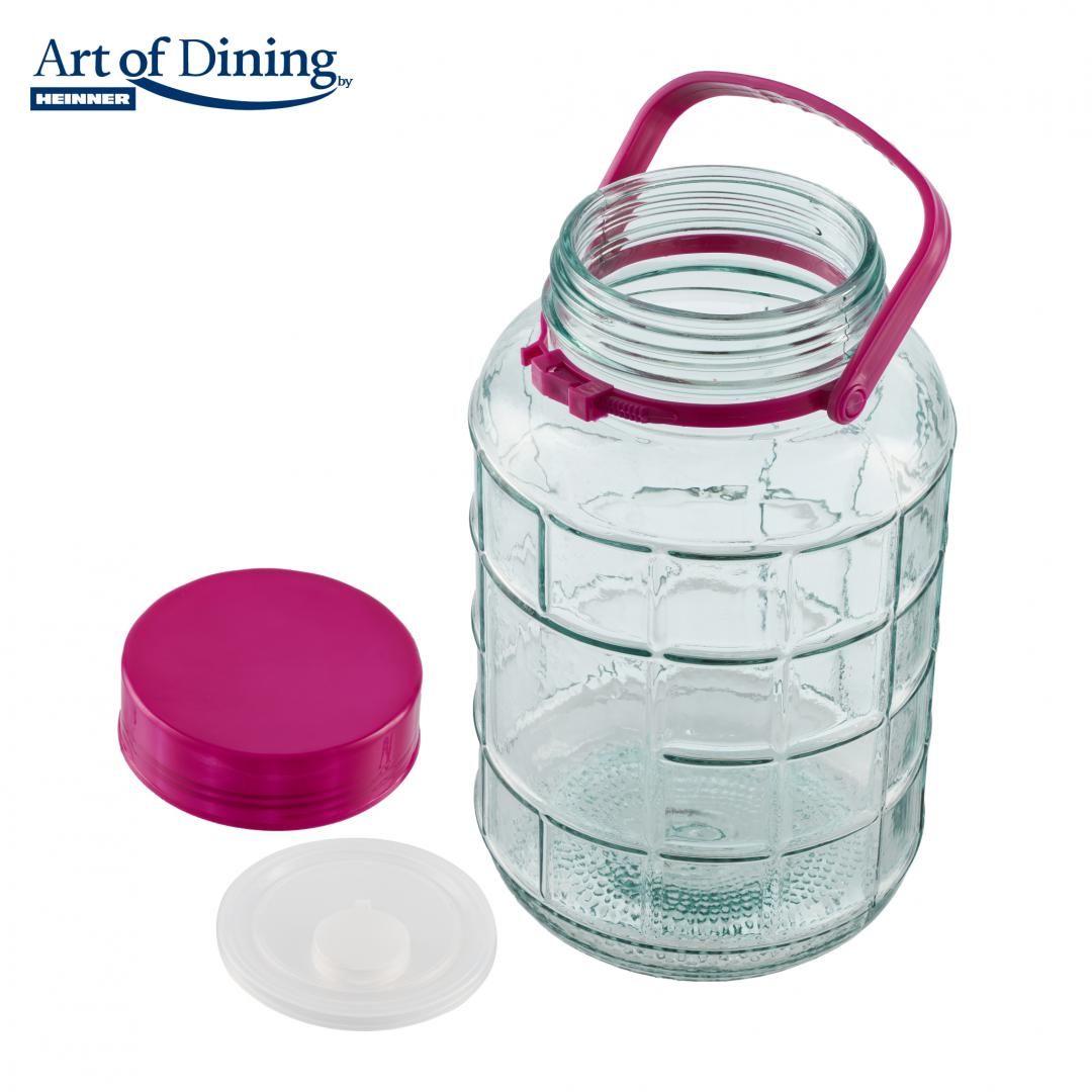 BORCAN STICLA CU CAPAC PLASTIC 3L,ART OF DINING BY HEINNER_2