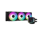 COOLERE  DeepCool LE720, skt. Universal racire lichid, 3x vent. 120mm, 2250 rpm, negru, RGB, 