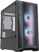 CARCASE Cooler Master MasterBox MB320L ARGB with Hub, MATX,Transparent front bezel,U3x2,TG side panel,ARGB fanx2,w/ARGB Hub, 