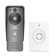 Interfon video inteligent PNI House 910 WiFi HD, P2P, iesire yala, aplicatie dedicata Tuya Smart, integrare in scenarii si automatizari smart cu alte produse compatibile Tuya, Rezolutie video: 2MP 1080P, Wireless: 2.4GHz, Detectie miscare, Dimensiuni: Unitate exterior: 60 x 40 x 145 mm Unitate