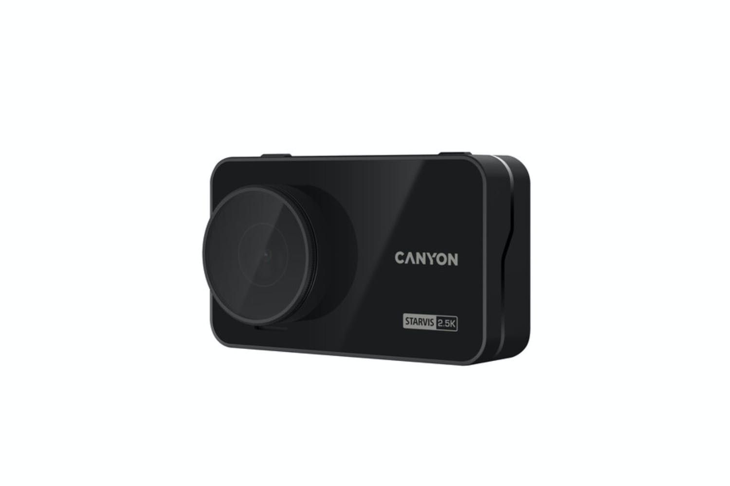 Canyon RoadRunner CDVR-25GPS, 3.0'' IPS (640x360), touch screen, WQHD 2.5K 2560x1440@60fps, NTK96670, 5 MP CMOS Sony Starvis IMX335 image sensor, 5 MP camera, 140° Viewing Angle, Wi-Fi, GPS, Video camera database, USB Type-C, Supercapacitor_1