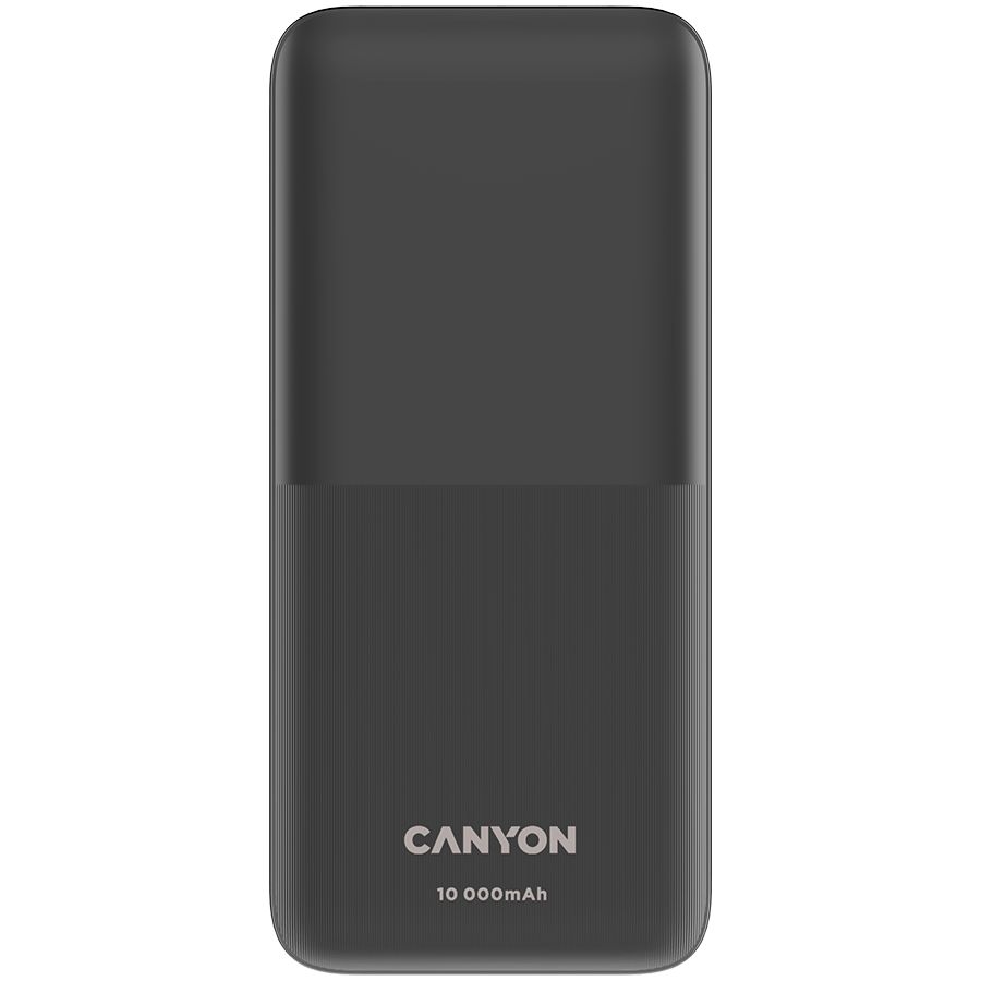 CANYON PB-1010, Power bank 10000mAh Li-pol battery with 2pcs Build-in Cable,  Input:  TYPE-C:  5V3A/9V2A  18WMicro USB: 5V2A/9V2A  18W   Output:  TYPE-C:  5V3A/9V2.2A  20WUSB-A: 4.5V5A ,5V4.5A, 5V3A,9V2A ,12V1.5A 22.5WTYPE-C cable: 4.5V5A ,5V4.5A, 5V3A,_1