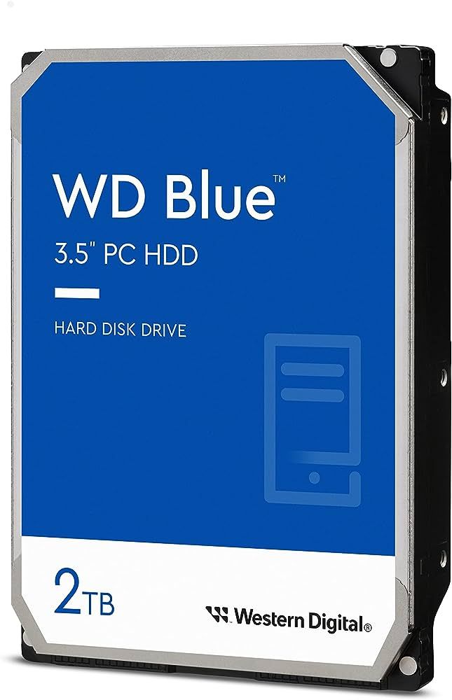 HDD Desktop WD Blue 2TB CMR, 3.5'', 64MB, 5400 RPM, SATA_1