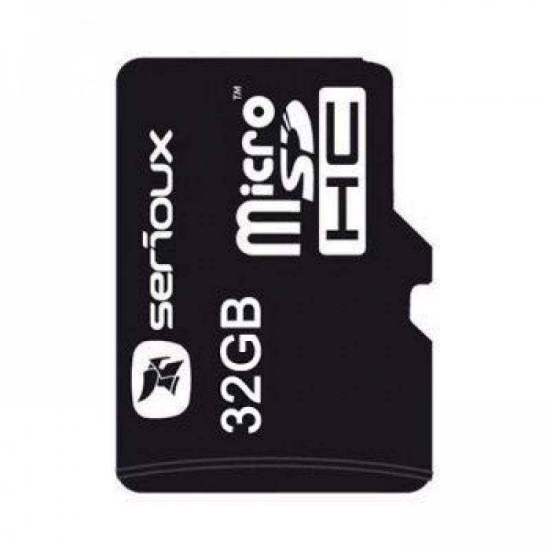 Micro Secure Digital Card Serioux, 32GB, SFTF32AC10, Clasa 10, cu adaptor SDHC_1