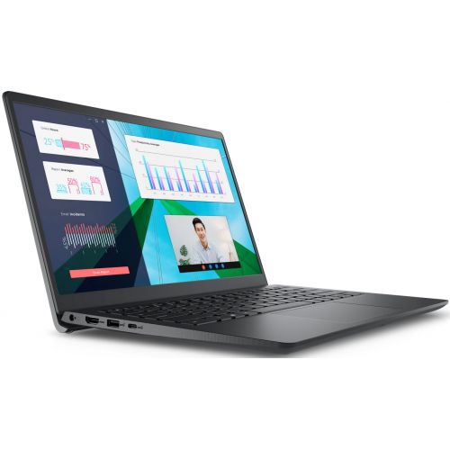 Laptop Dell Vostro 3430, 14.0-inch FHD (1920 x 1080) Anti-Glare LED Backlight Non-Touch Narrow Border WVA Display, Carbon Black Palmrest without Finger Printer, with type C Reader, Carbon Black, 13th Generation Intel Core i5-1335U (12 MB cache, 10 cores, 12 threads, up to 4.60 GHz), Intel(R) Iris(R)_3