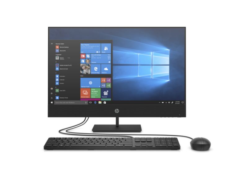 All-in-One HP ProOne 440 G6 23.8 inch Non-Touch FHD cu procesor Intel Core i5-10500T, video integrat Intel UHD Graphics 630, RAM 16GB DDR4, SSD 512GB, DVD+/-RW, Adjustable Stand, HP USB Keyboard, HP Wired Mouse USB, Black, Microsoft Windows 11 Pro 64-bit, 5yw_1