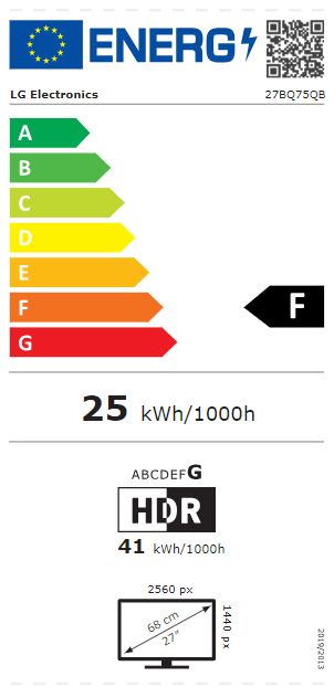 LG LCD 27BQ75QB-B 27