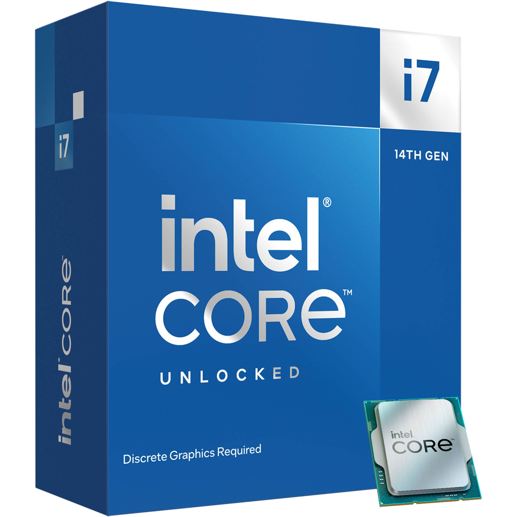 CPU Intel Core i7-14700KF / LGA1700 / Box  16 Cores / 24 Threads / 33M Cache / without GPU_1