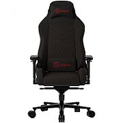 LORGAR Ace 422, Gaming chair, Anti-stain durable fabric, 1.8 mm metal frame, multiblock mechanism, 4D armrests, 5 Star aluminium base, Class-4 gas lift, 75mm PU casters, Black + red_1