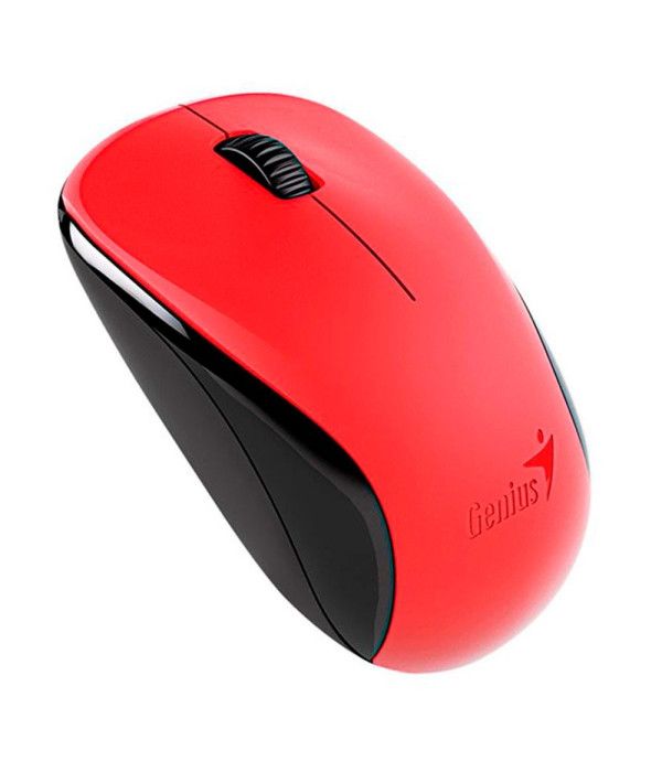 Mouse Genius NX-7000 wireless, PC sau NB, wireless, 2.4GHz, optic, 1200 dpi, butoane/scroll 3/1, rosu_2