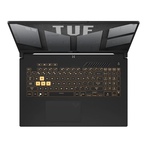 Laptop Gaming ASUS ROG TUF F17, FX707ZC4-HX038, 17.3-inch, FHD (1920 x 1080) 16:9,  12th Gen Intel® Core™ i5-12500H Processor 2.5 GHz (18M Cache, up to 4.5 GHz, 12 cores: 4 P-cores and 8 E-cores), Intel® Iris Xᵉ Graphics, NVIDIA® GeForce RTX™ 3050 Laptop GPU, 144Hz, DDR4 16GB, 512GB PCIe® 3.0 NVMe™_2