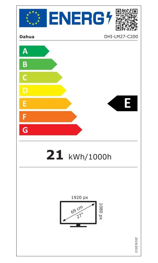 Monitor LED pentru supraveghere DAHUA DHI-LM27-C200;_2