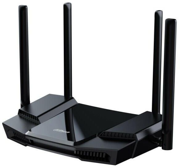 Wireless Router Dahua AX18 Tehnologia wireless a 6-a generație Viteză wireless de 1,8 Gbps (574 Mbps@2,4 GHz, 1201 Mbps@5 GHz) Standard IEEE 802.11 b/g/n/ac/axAcces protejat WiFi (WPA/WPA2/WPA3)