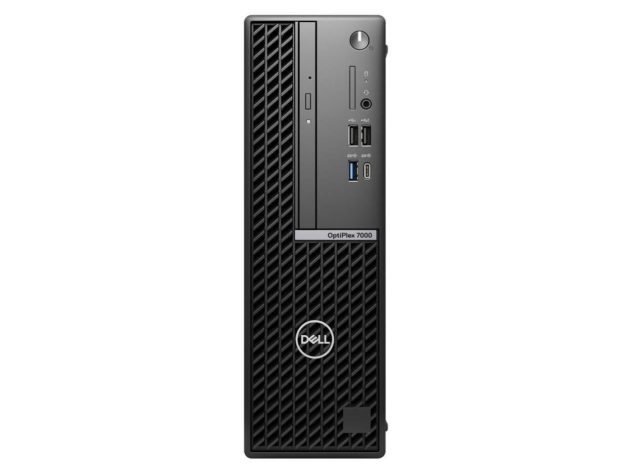 Desktop Dell OptiPlex 7010 Plus SFF, 300W Platinum Power Supply, WW, EPEAT 2018 Registered (Silver), ENERGY STAR Qualified, SW Driver, Intel Rapid Storage Technology, OptiPlex Small Form, Trusted Platform Module (Discrete TPM Enabled), 13th Gen Intel Core i7-13700 (8+8 Cores/30MB/24T/2.1GHz to_2