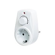 ADAPTOR LOGILINK, Schuko x 1, functie ajustare luminoasa, indicator led, IP20, 230 V/16 A, 50 Hz, 20-400 W pentru becuri luminoase, alb 