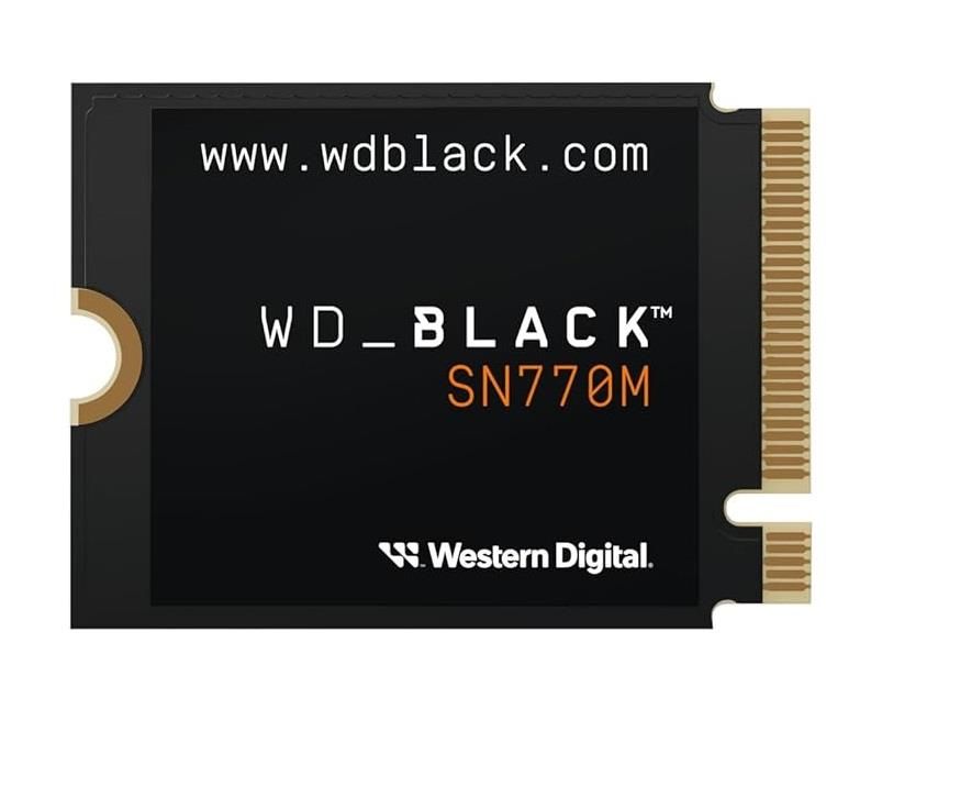 SSD WD Black SN770M 2TB M.2 2230 PCIe Gen4 x4 NVMe, Read/Write: 5150/4850 MBps, IOPS 650K/800K, TBW: 1200_1
