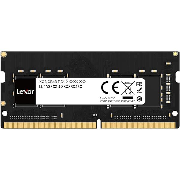 Lexar® DDR4 32GB 260 PIN So-DIMM 3200Mbps, CL22, 1.2V- BLISTER Package, EAN: 843367123780_1