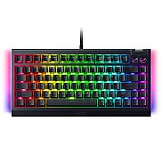 Tastatura mecanica gaming BlackWidow V4 75%, taste ABS, layout US, iluminare RGB, cu 6 butoane customizabile, suport pentru incheietura magnetic, negru_1