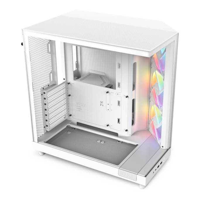 H6 Flow RGB, Compact Dual-chamber, MiddleTower, Alb_3