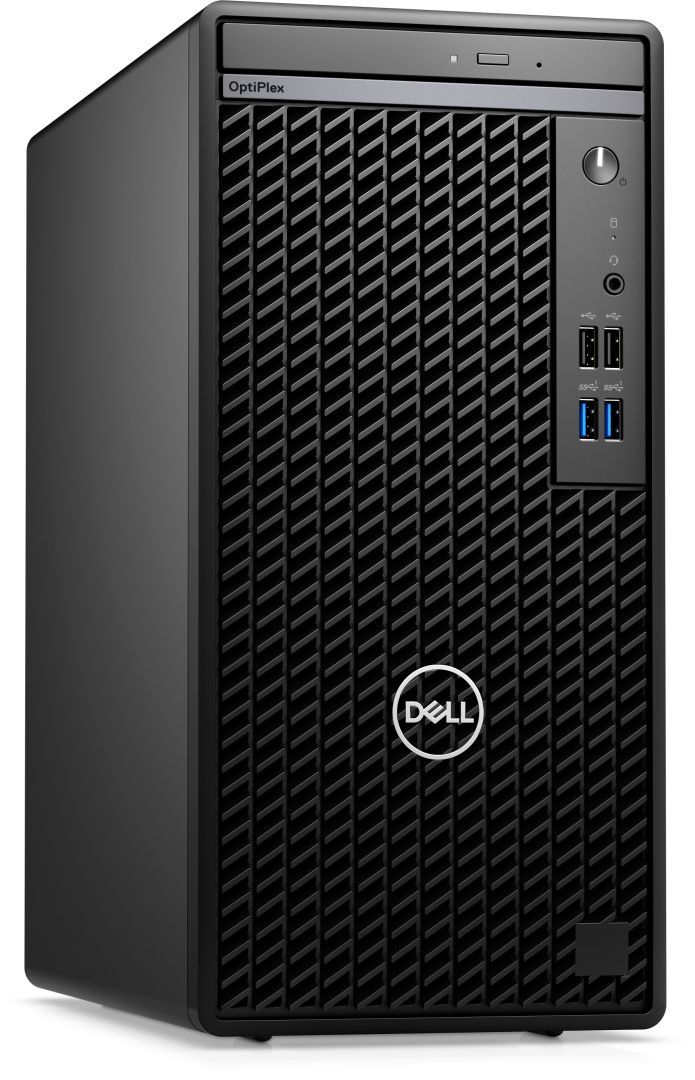 Desktop Dell OptiPlex 7010 TOWER, OptiPlex Tower with 180W Bronze Power Supply, WW, EPEAT 2018 Registered (Silver), ENERGY STAR Qualified , Trusted Platform Module (Discrete TPM Enabled), A 13th Gen i3-13100 (4 Cores/12MB/8T/3.4GHz to 4.5GHz/60W), Intel Integrated Graphics, 8GB (1x8GB) DDR4 Non-ECC_3