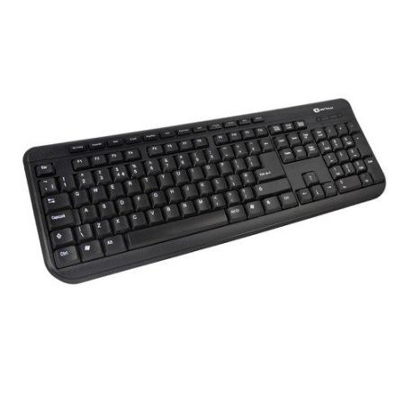 Tastatura Serioux 9400MM, cu fir, US layout, neagra, multimedia (11 hotkeys), USB_1