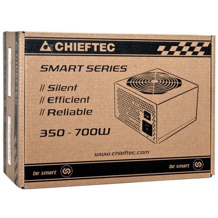 CHIEFTEC PSU 500W 12CM FAN ACTIVE PFC ATX12V V2.3 80+ EFF. WITH POWER CORD_8