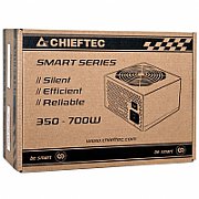 SURSA CHIEFTEC 700W (real), Smart series, fan 12cm, eficienta &gt;85%, 1x CPU 4+4, 2x PCI-E (6+2), 6x SATA 