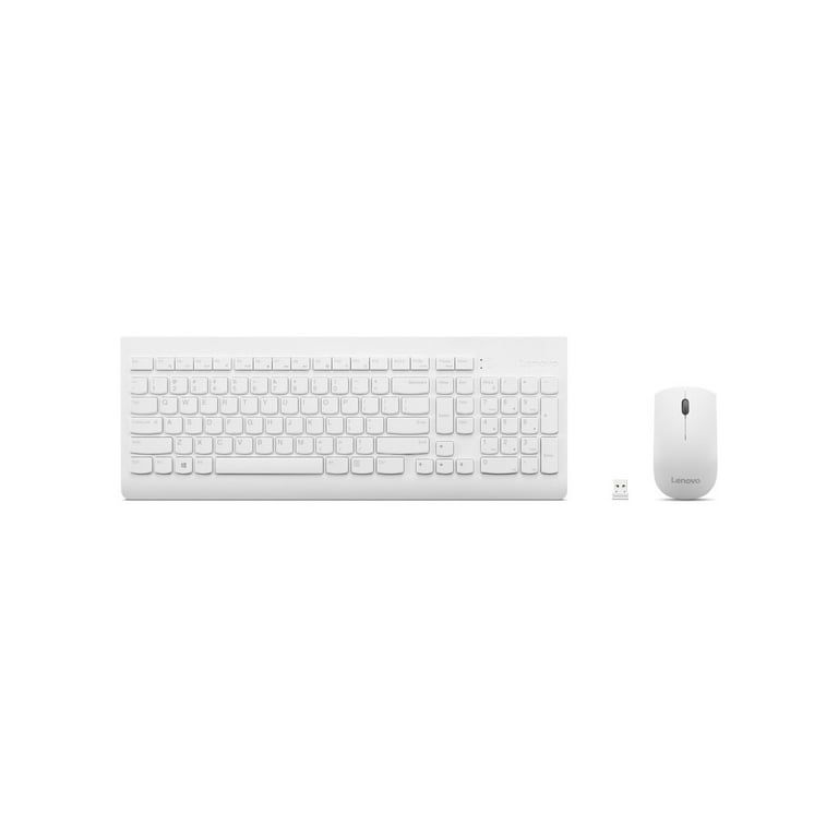 KEYBOARD +MOUSE WRL 510/WHITE GX30W75336 LENOVO