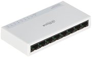 Switch Dahua 8 porturi Unmanaged, PFS3008-8ET-L, Interfata: 8 x 10/100 Mbps, Capacitate: 1.6 Gbit, Packet Forwarding Rate: 1.1904 MPPS, Greutate: 160g, Dimensiuni: 132.9 mm × 62.4 mm × 24.0 mm, Material carcasa: plastic._1