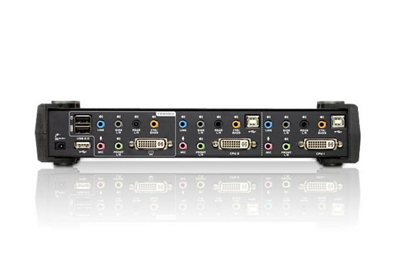 ATEN 2-Port USB DVI Dual Link/CH7.1 Audio KVMP Switch_2