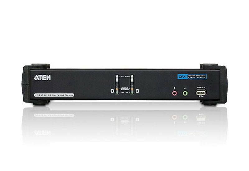 ATEN 2-Port USB DVI Dual Link/CH7.1 Audio KVMP Switch_3