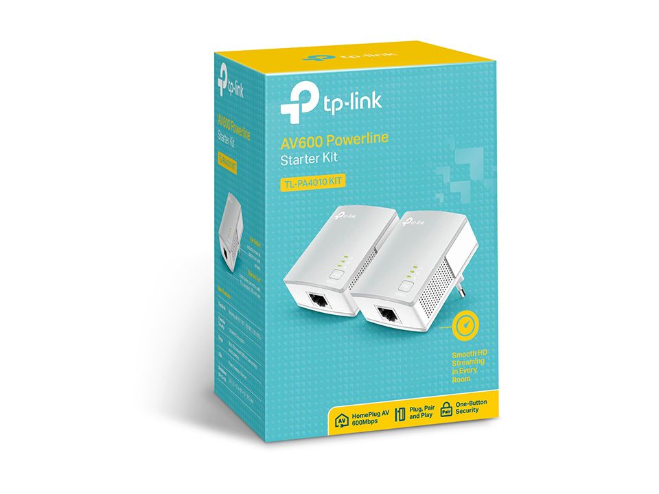 TP-Link TL-PA4010KIT 600 Mbit/s Ethernet LAN White 2 pc(s)_2