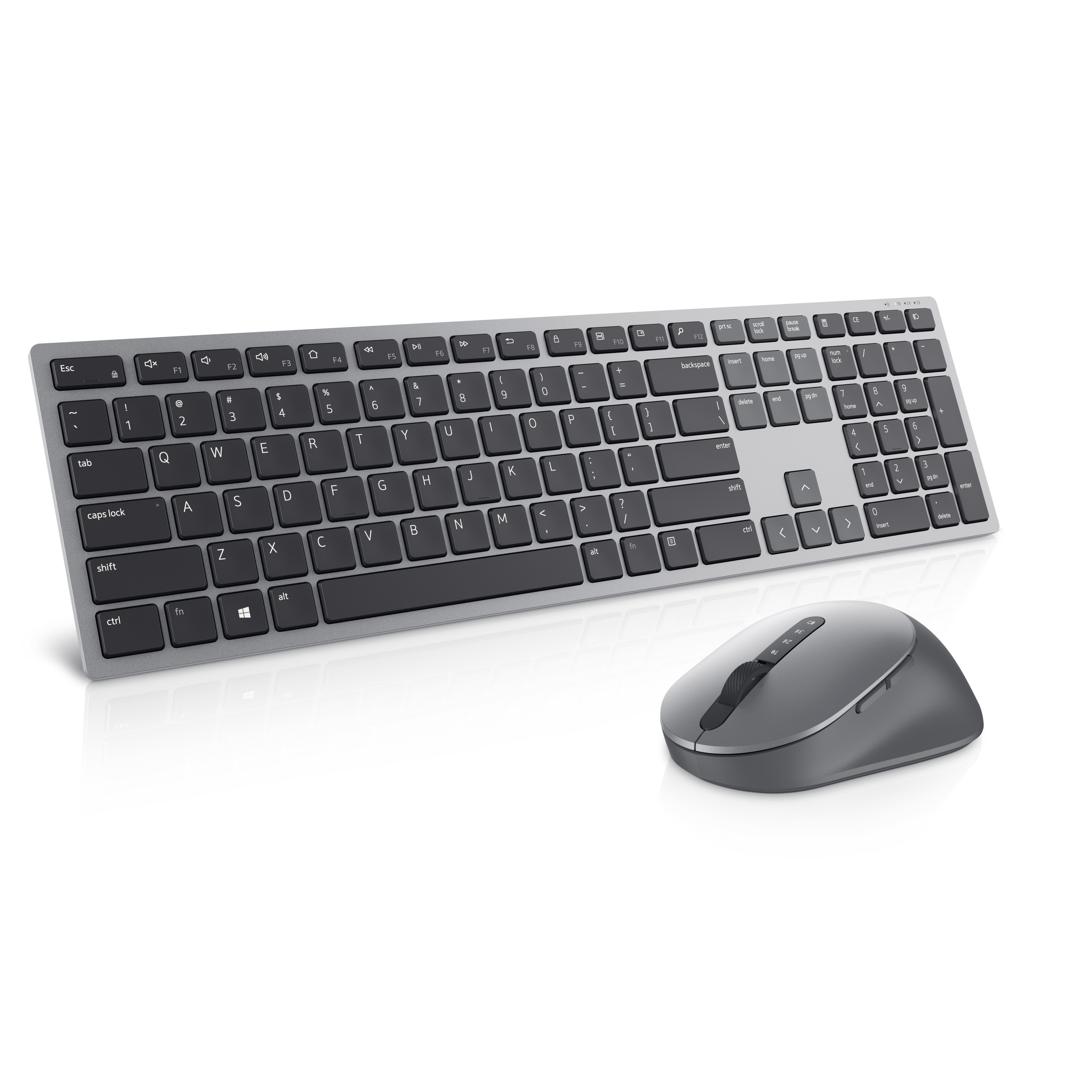 DELL KM7321W keyboard Mouse included RF Wireless + Bluetooth QWERTY US International Grey, Titanium_2