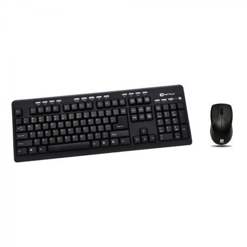 Kit tastatura + mouse Serioux MKM5500, cu fir, multimedia, negru, USB_2