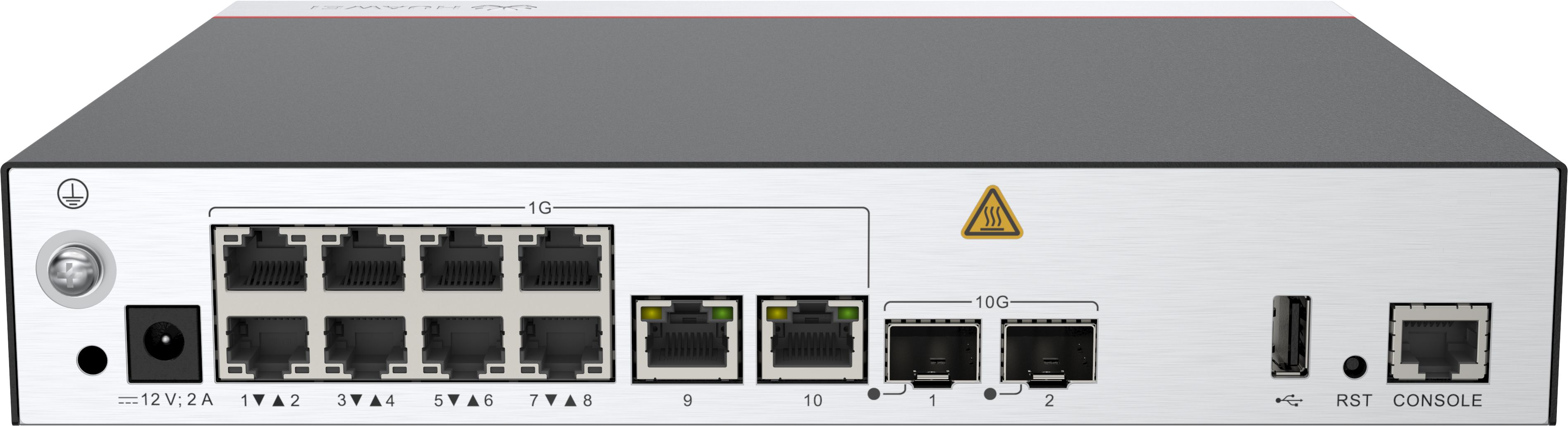 Huawei AP Controller AC650-256AP mainframe (10*GE ports, 2*10GE SFP+ ports, with the AC/DC adapter)_4