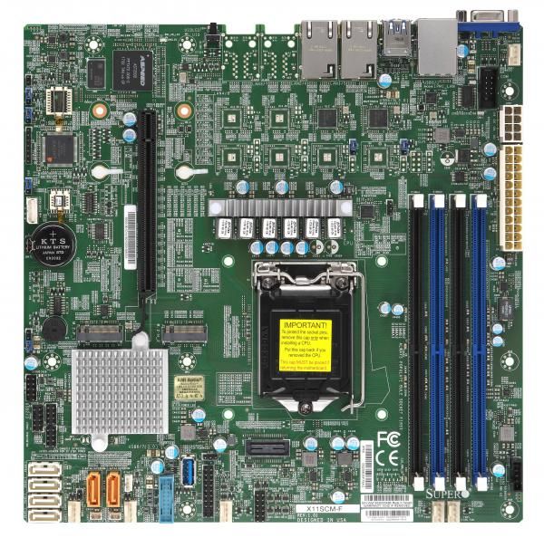 SUPERMICRO Server board MBD-X11SCM-F-O BOX_1