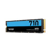 Lexar® 500GB High Speed PCIe Gen 4X4 M.2 NVMe, up to 5000 MB/s read and 2600 MB/s write, EAN: 843367129690_1