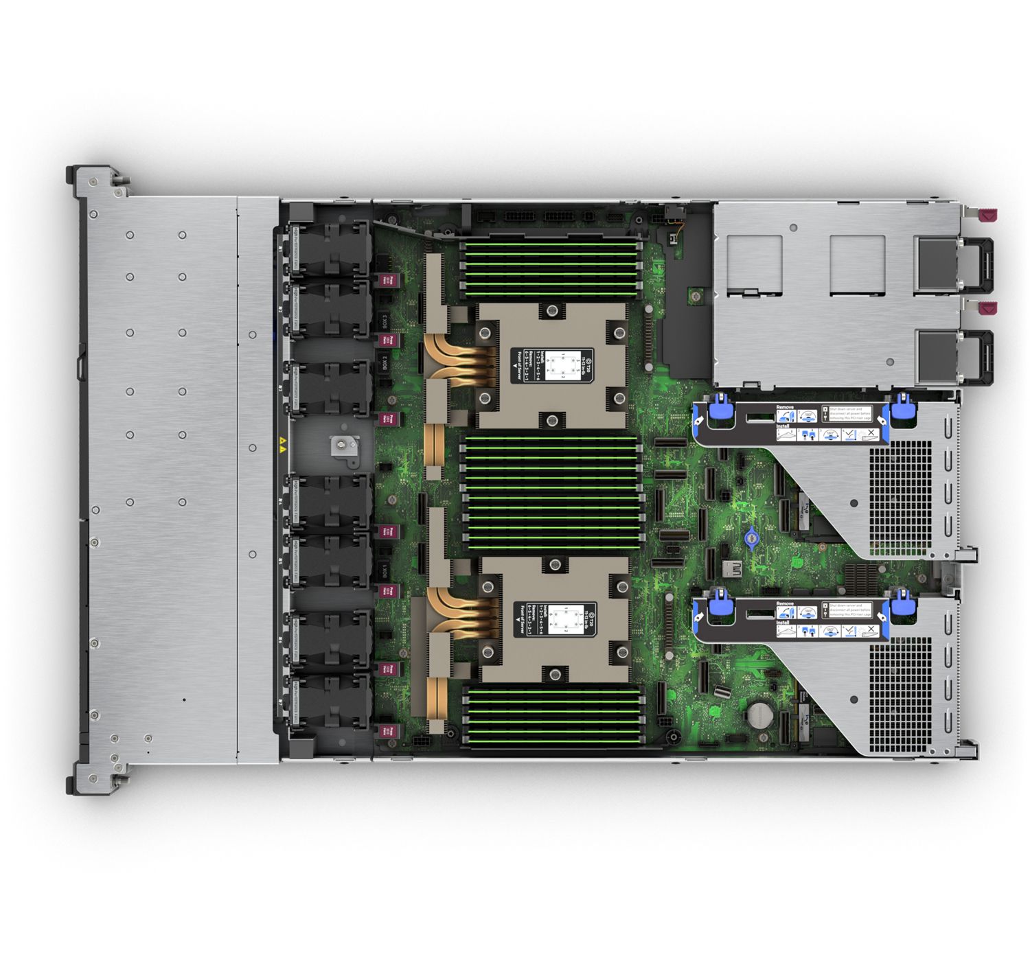 HPE ProLiant DL365 Gen11 AMD EPYC 9124 16-Core (3.0GHz 64MB) 32GB (1 x 32GB) PC5-4800B-R RDIMM 8 x Hot Plug 2.5in Small Form Factor x1 Tri-Mode Basic Carrier MR_8