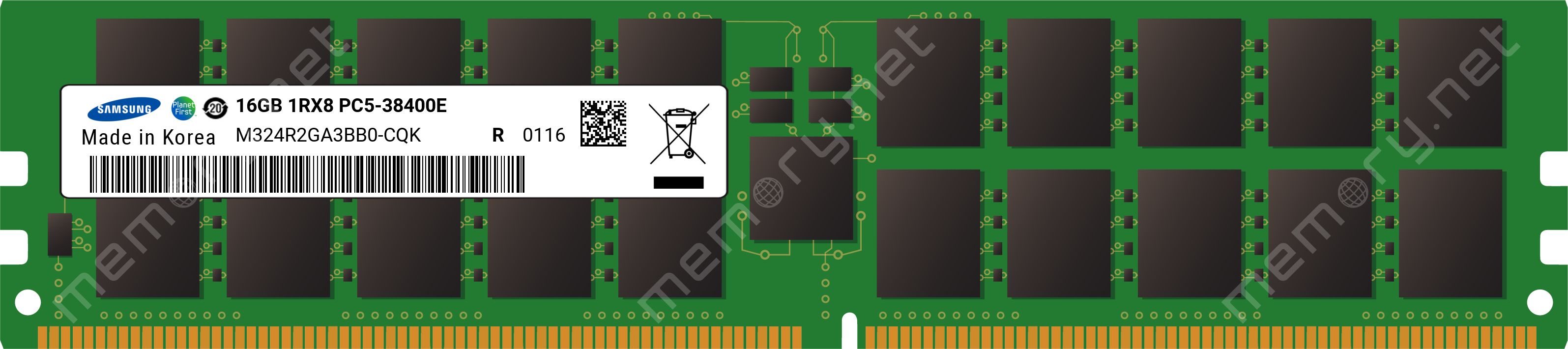M324R2GA3BB0-CQK - 16 GB - 1 x 16 GB - DDR5 - 4800 MHz - 288-pin DIMM_1