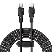 CABLU alimentare si date Baseus Pudding, Fast Charging Data Cable pt. smartphone, USB Type-C la USB Type-C 100W, 1.2m, negru 