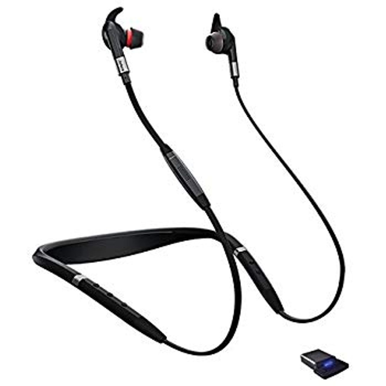 Jabra Evolve 65e MS & Link 370 Căști Fără fir Bandă gât Birou/Call center Micro-USB Bluetooth Negru_2