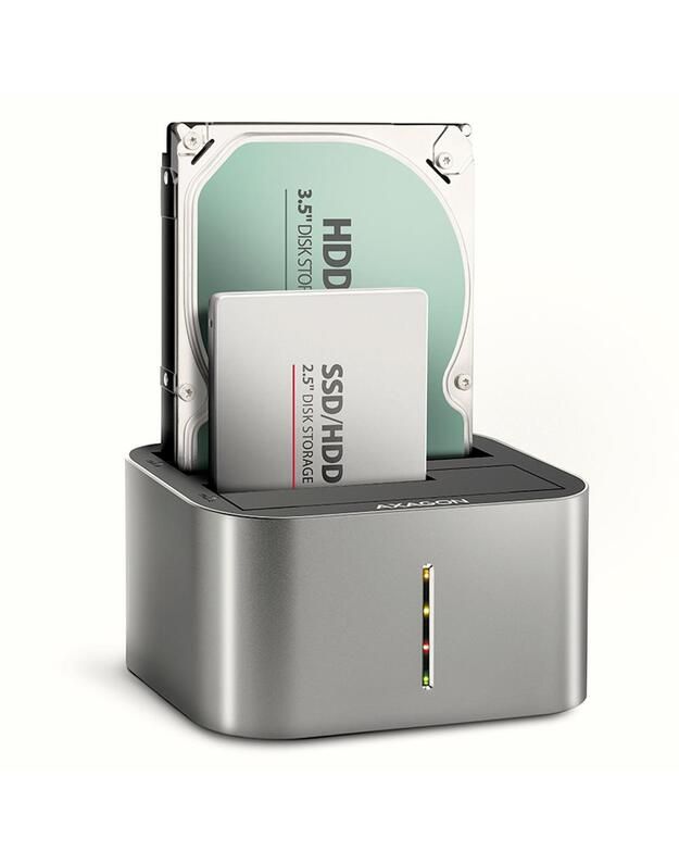 ADSA-DC, DUAL DOCK HDD/SSD, 5 Gbit/s