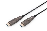 HDMI AOC hybrid-fiber connection cable, Type A M/M, 15m, UHD 4K@60Hz, gold, bl_1