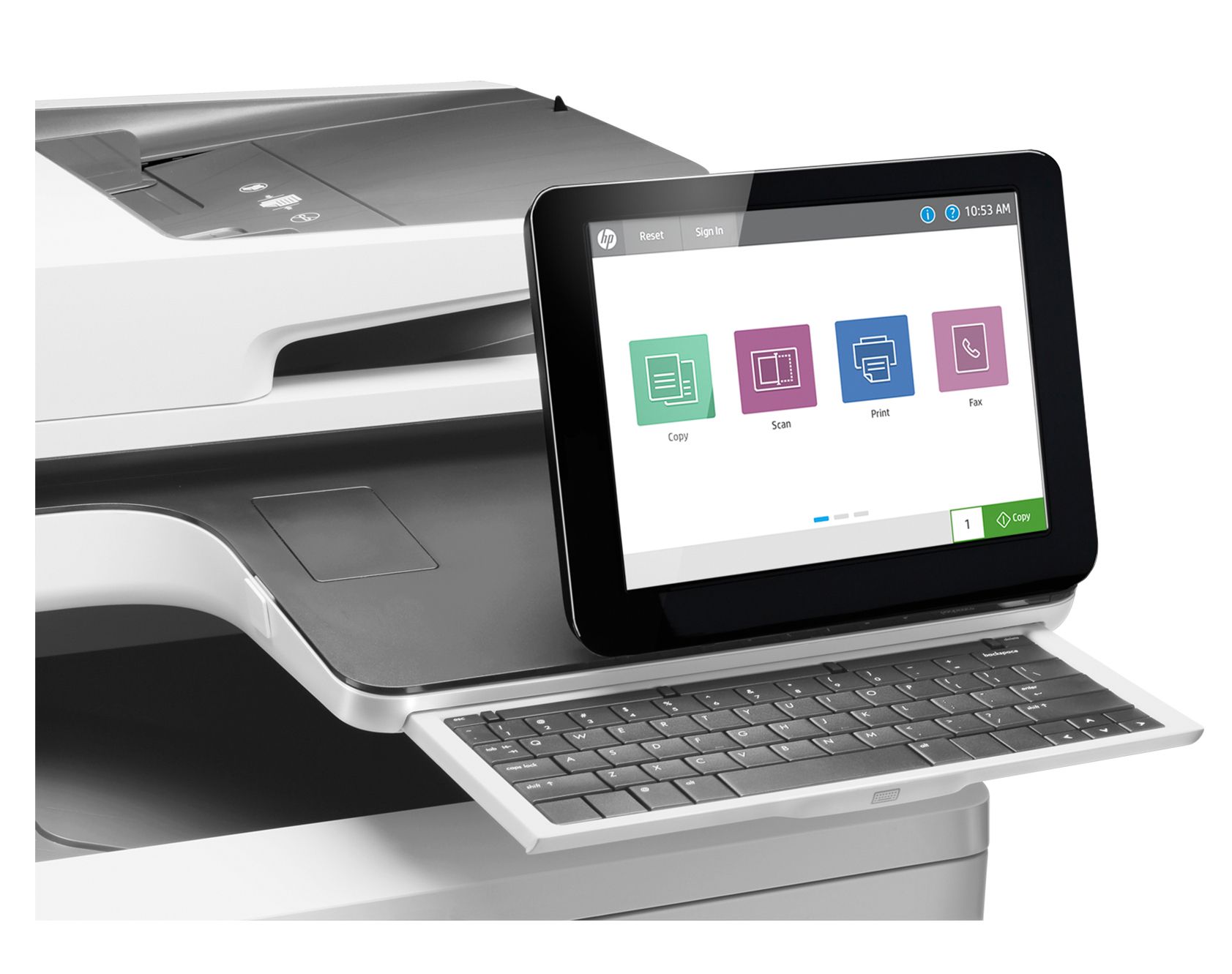 HP Color LaserJet Enterprise Flow MFP M578c, Imprimare,copiere,scanare,fax, imprimare faţă-verso; ADF de 100 de coli; eficienţă energetică_3