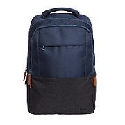 Ghiozdan laptop Trust Lisboa pentru laptop-uri cu diagonala de 16 , material POM, RPET Polyester, RPET twill polyester, volum 23 L, albastru
