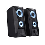 Boxe Trust GXT 606 Javv, iluminare RGB LED, putere maxima 12W, frecventa de raspuns 160 Hz - 20.000 Hz, audio input 3.5mm, negru